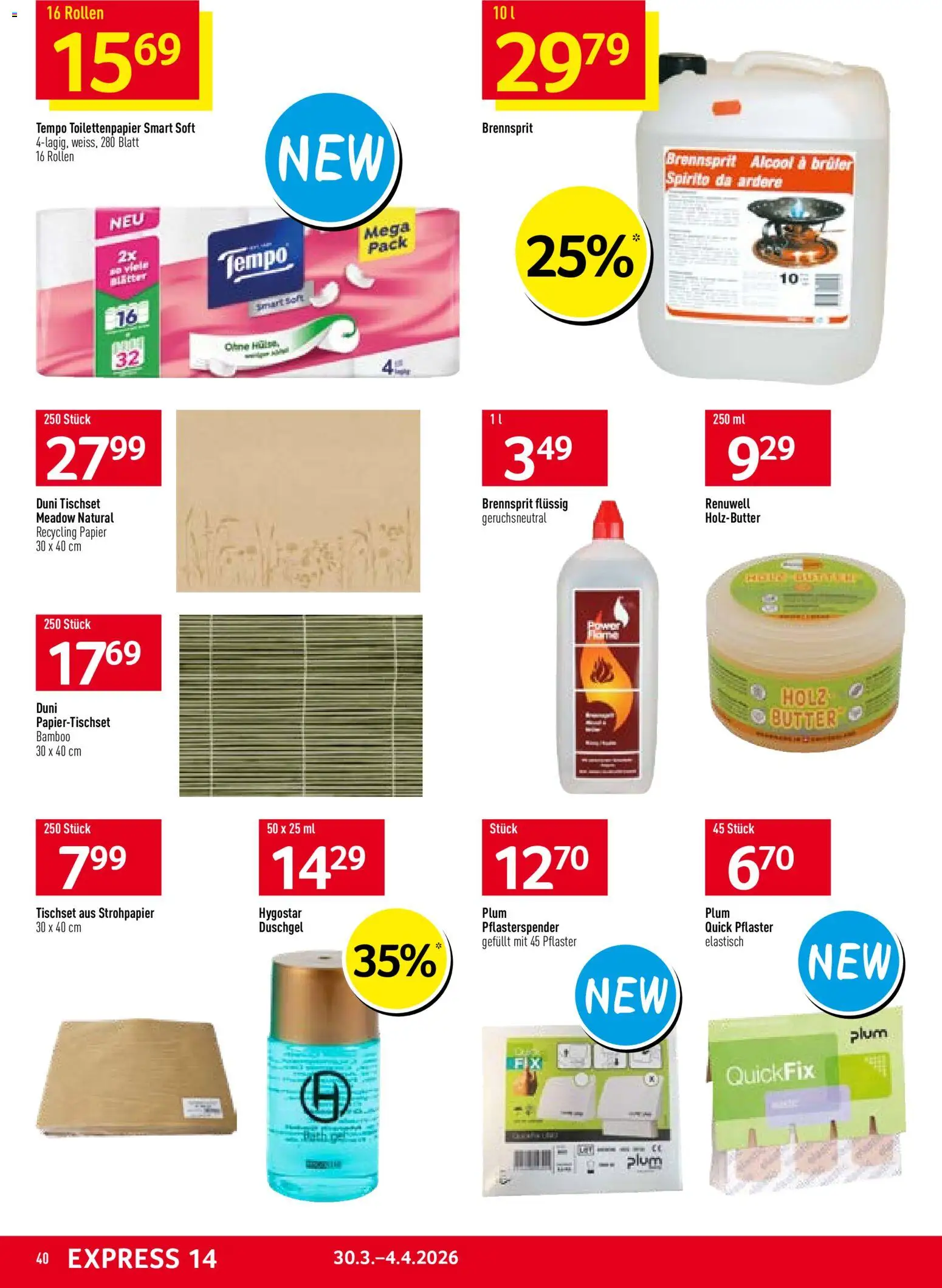 Prodega aktionen - page 40- valid from 30.03.2026