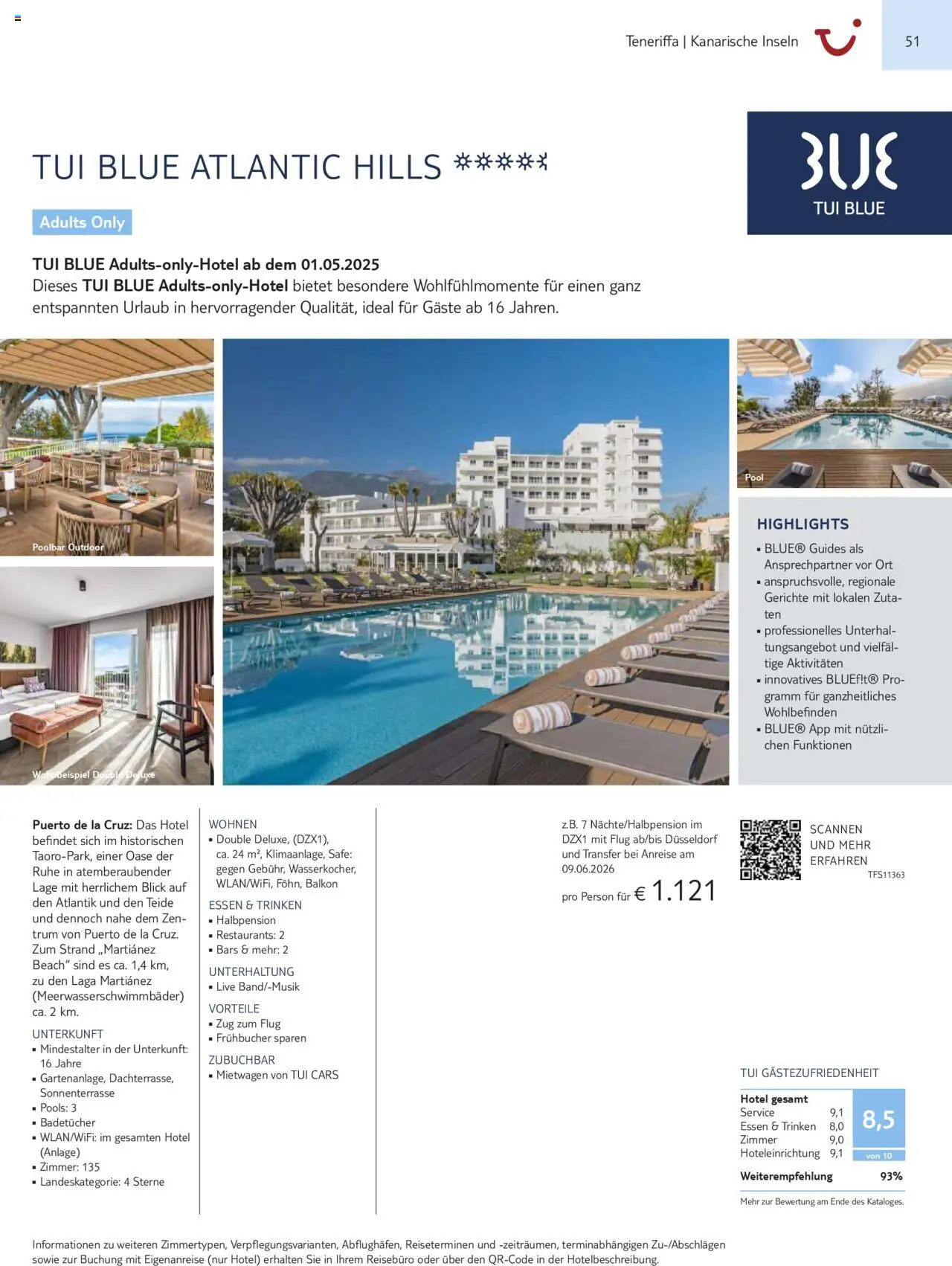 TUI Prospekt Kanaren, Kapverden & Senegal 2025/26	  - Seite 51 - gültig ab 01.11.2025