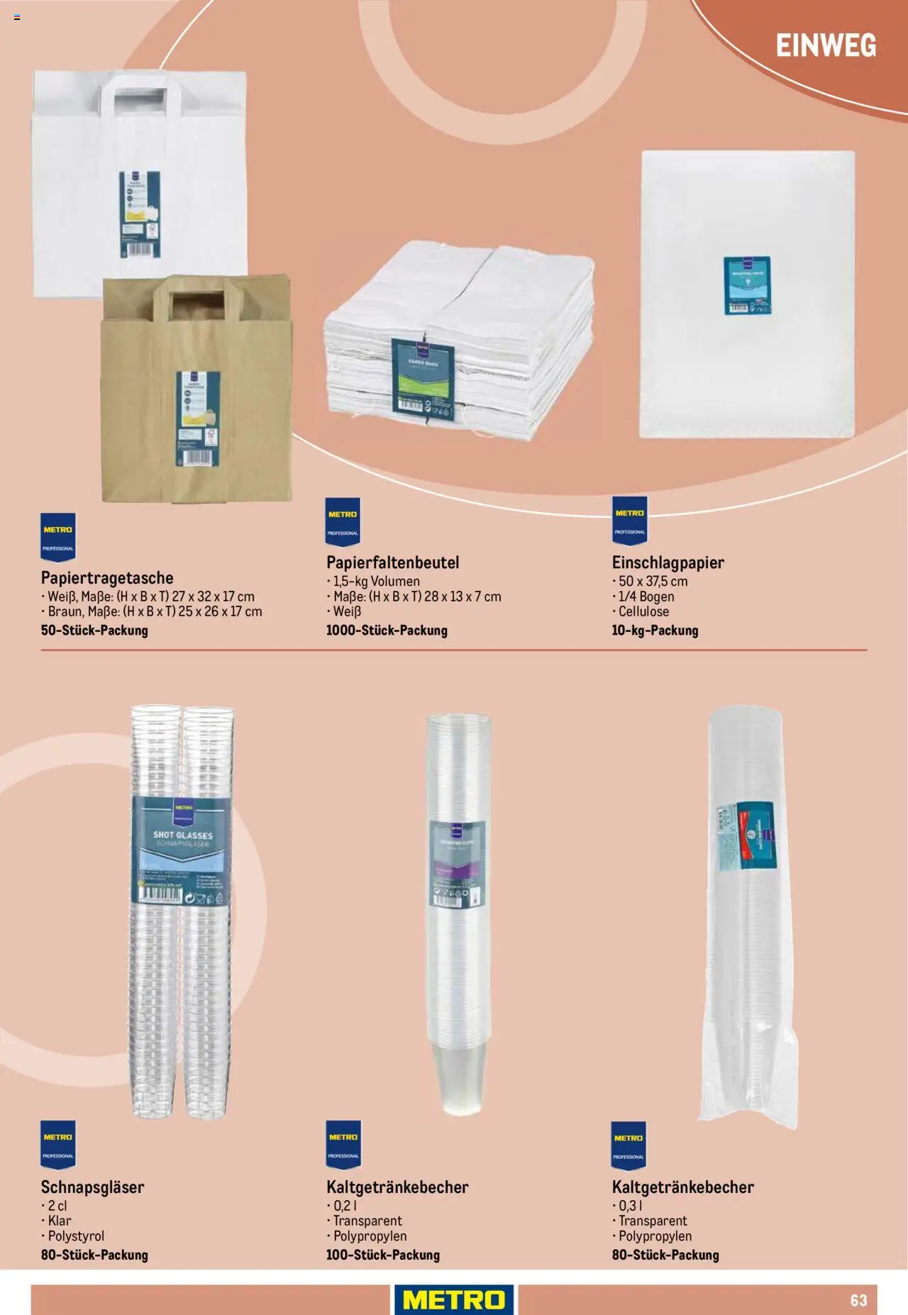 Metro Non Food Sortiment - Seite 63 - gültig ab 01.10.2025