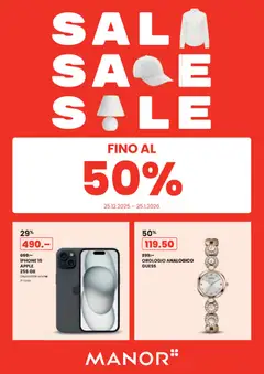 Vorschau Manor Aktionen Sale IT gültig ab 25.12.2025