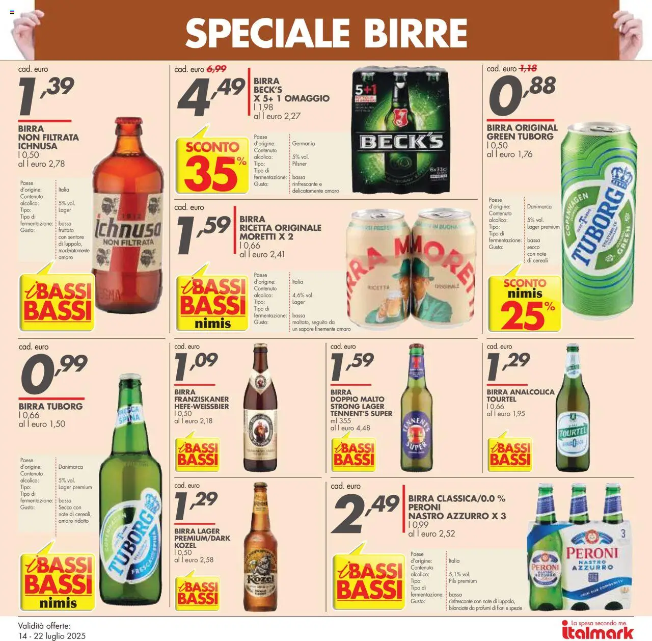 Volantino Italmark	 - pagina 5 - valido dal 14/07/2025