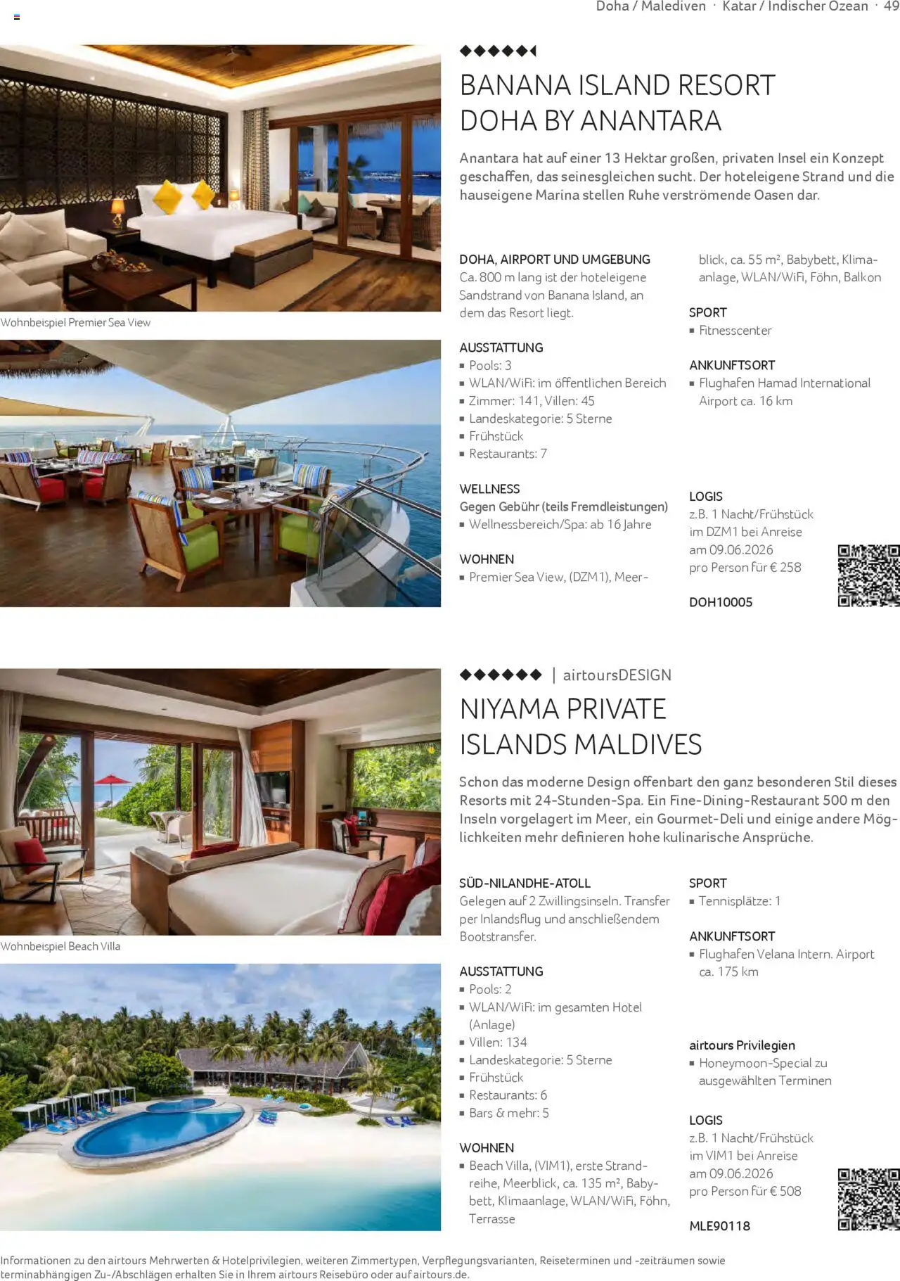 TUI airtours Katalog  Erstklassige Fernreisen 2025/26 - Seite 49 - gültig ab 01.11.2025