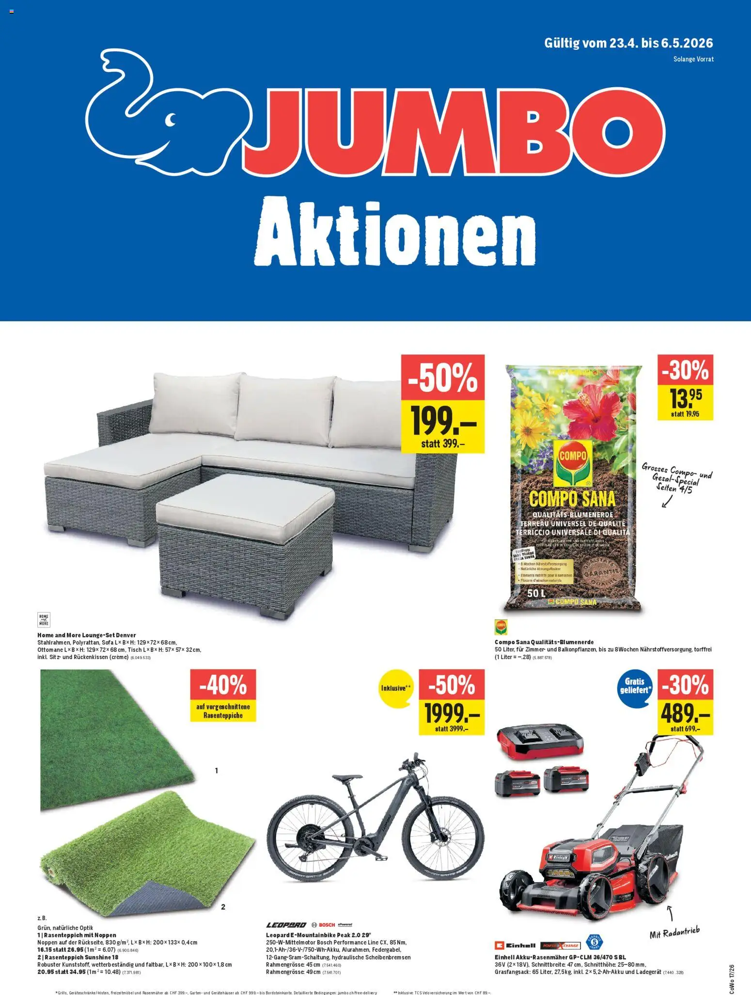 Jumbo aktionen - Seite 1- gültig ab 23.04.2026