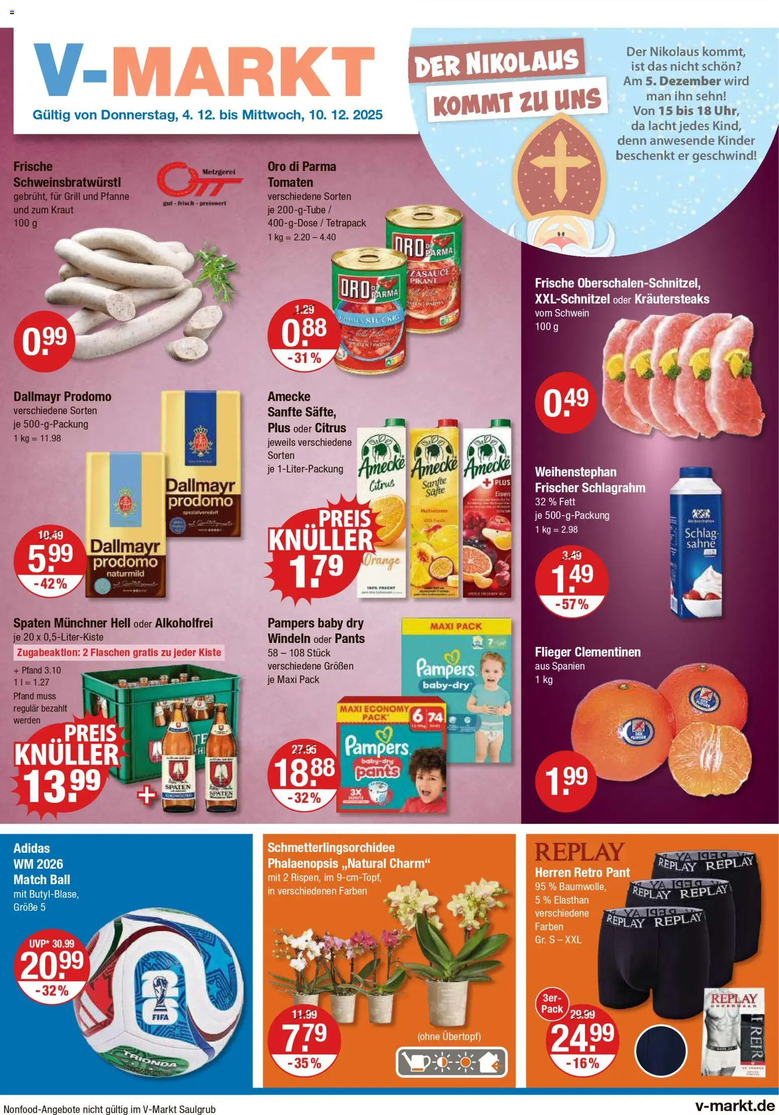 V-Markt - Hallertau/Oberpfalz - Seite 1 - gültig ab 04.12.2025