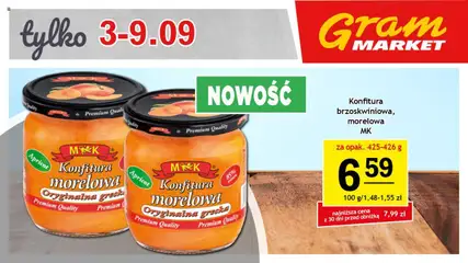 Podgląd Gram Market Gazetka - Niesłychanie Niskie Ceny ważny od 03.09.2025