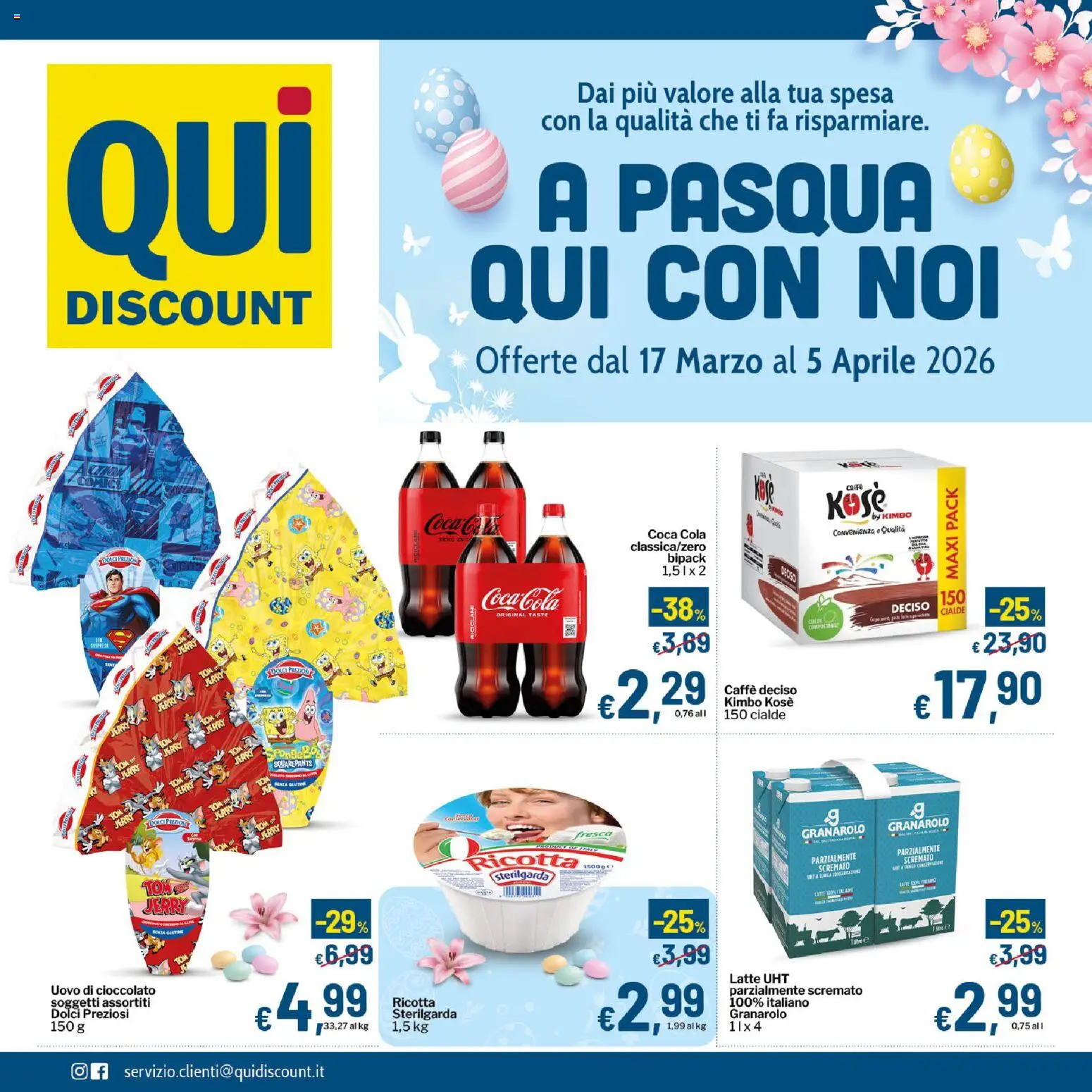 Qui Discount volantino - pagina 1 - valido dal 17/03/2026