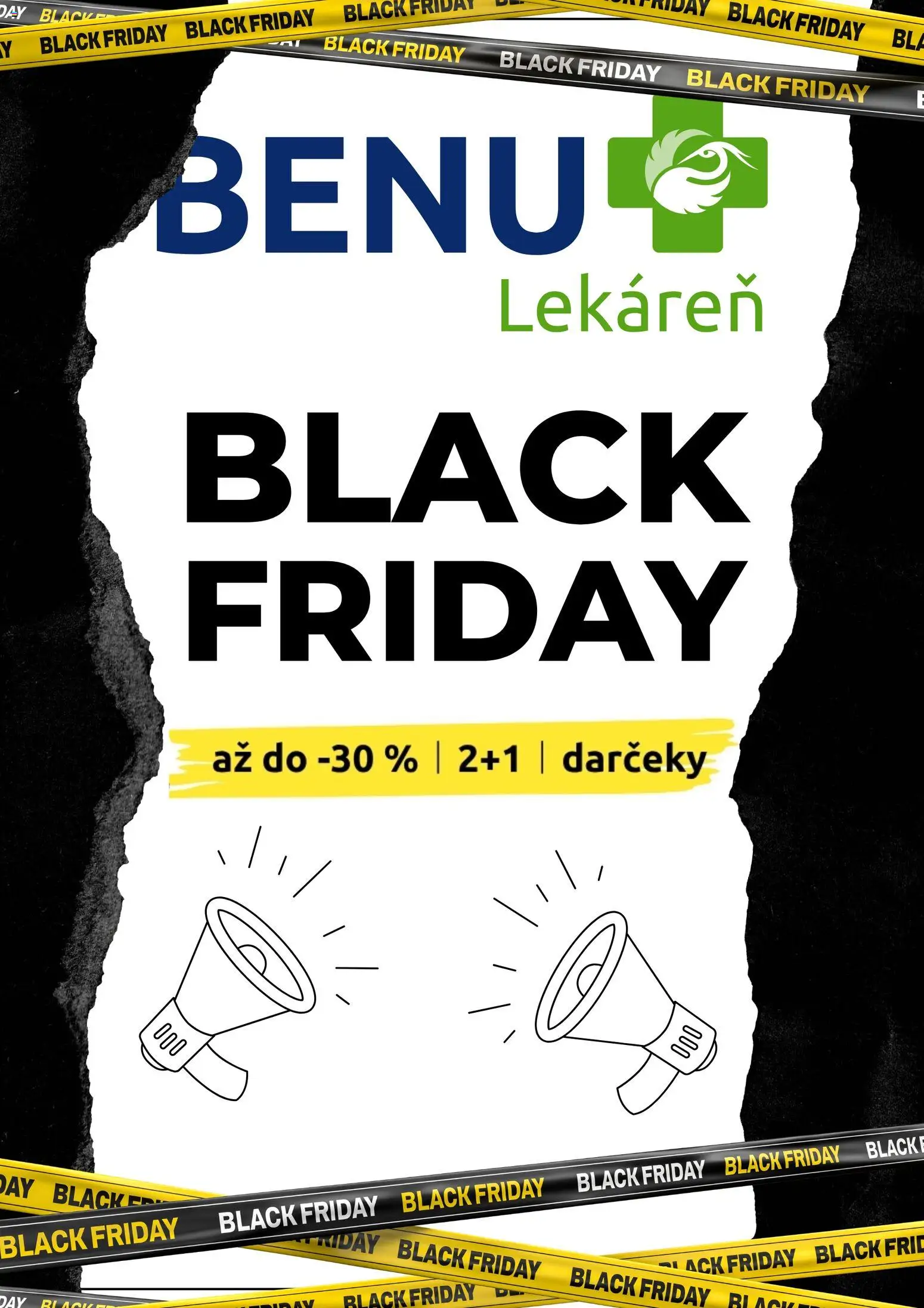 BENU Lekáreň - Black Friday - strana 1- platný od 18.11.2025