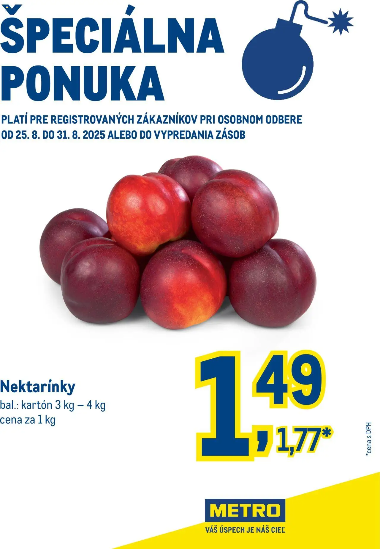 Metro Špeciálna ponuka - strana 1- platný od 25.08.2025