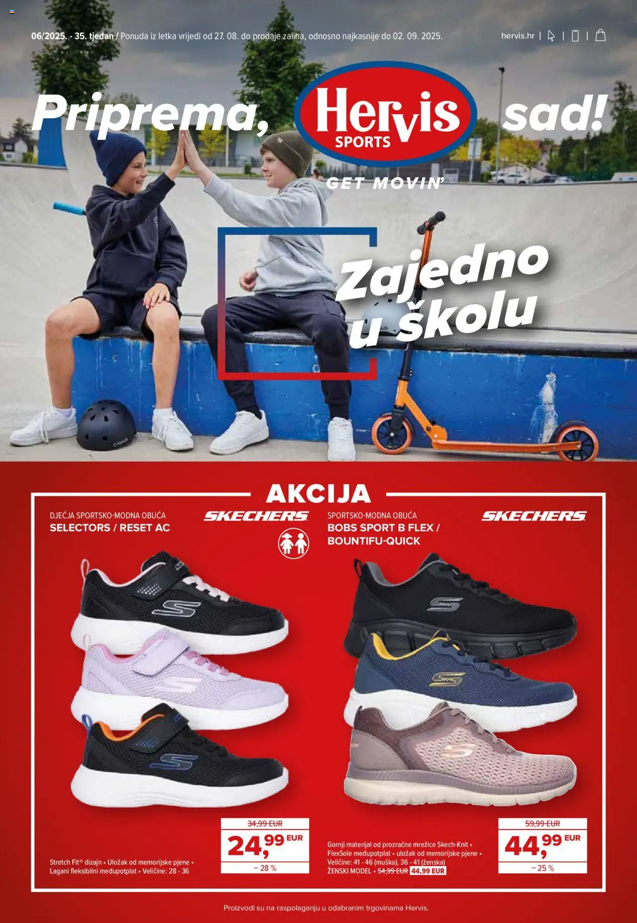 Katalog Hervis - stranica 1- važeći od 27.08.2025