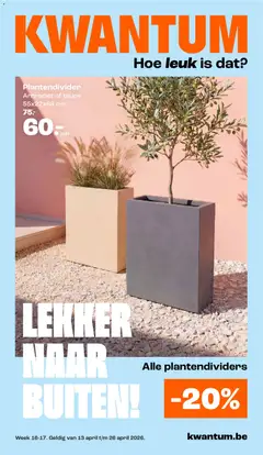 Kwantum folder / publicité geldig vanaf 13/04/2026