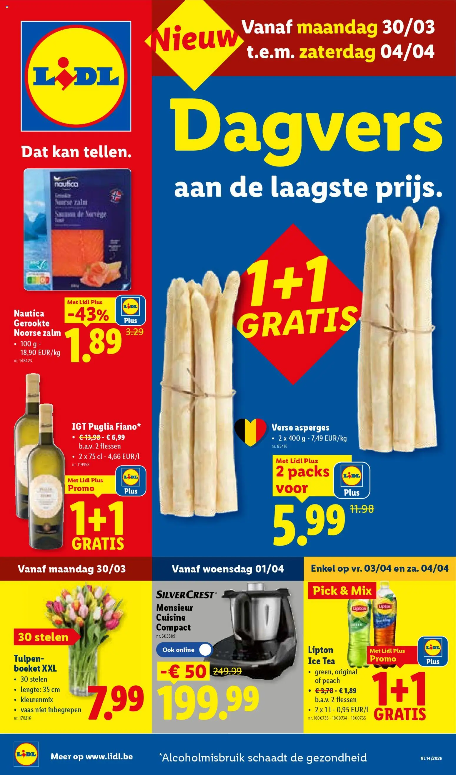 Lidl Folder week 14 - pagina 1- geldig vanaf 30/03/2026