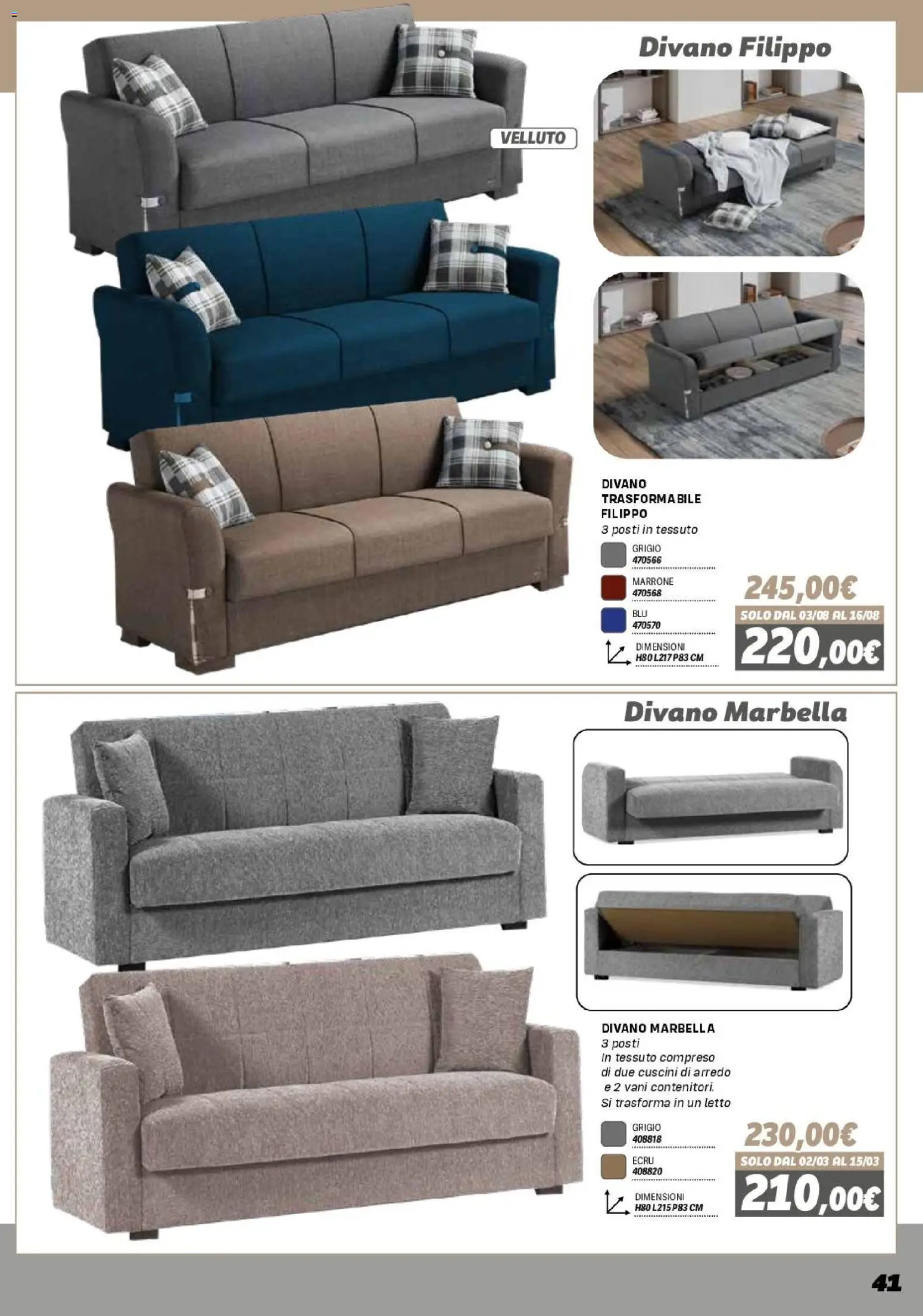 Orizzonte Mobile catalogo - pagina 41 - valido dal 16/01/2026