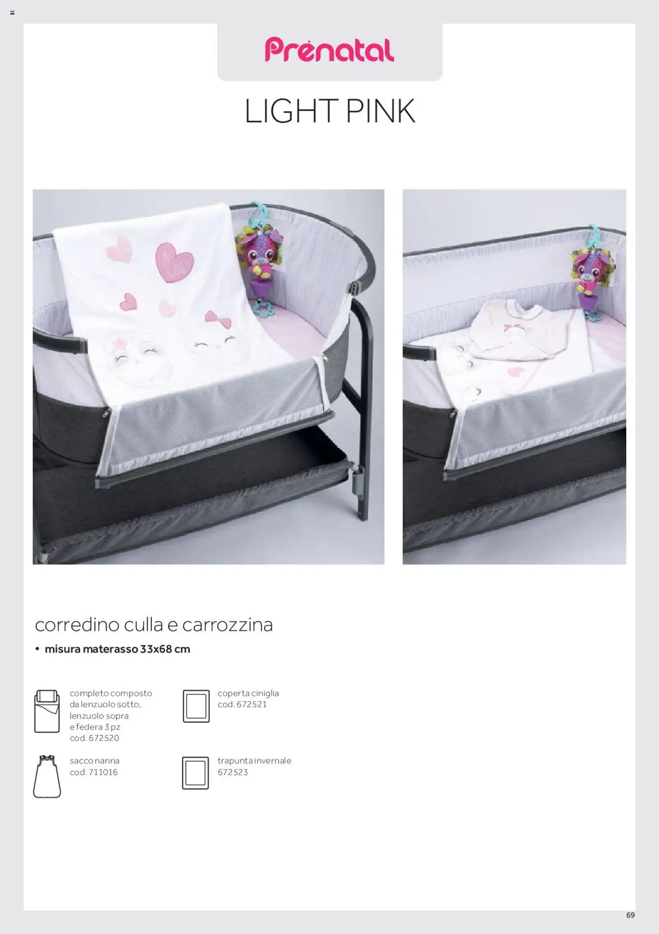 Catalogo Camarette e Lettini Prenatal	 - pagina 62 - valido dal 01/01/2025