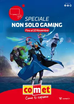 Anteprima Comet Non Solo Gaming catalogo valida dal 31/10/2025