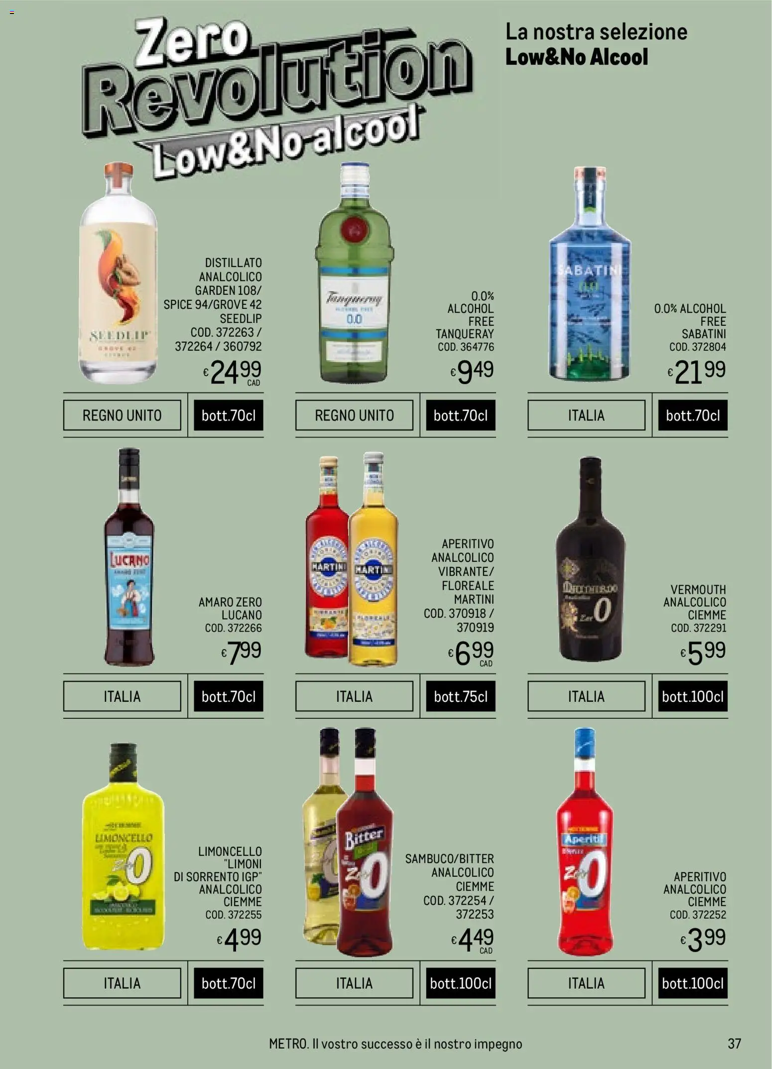Metro Spirits Collection catalogo - pagina 37 - valido dal 06/11/2025