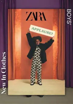 Anteprima Zara Boys catalogo valida dal 01/10/2025
