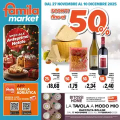 Anteprima Famila Market catalogo valida dal 27/11/2025