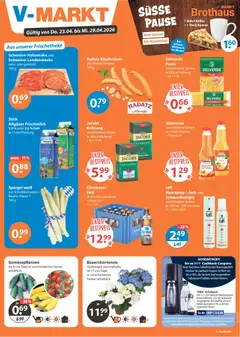 Vorschau V-Markt Angebote gültig ab 23.04.2026