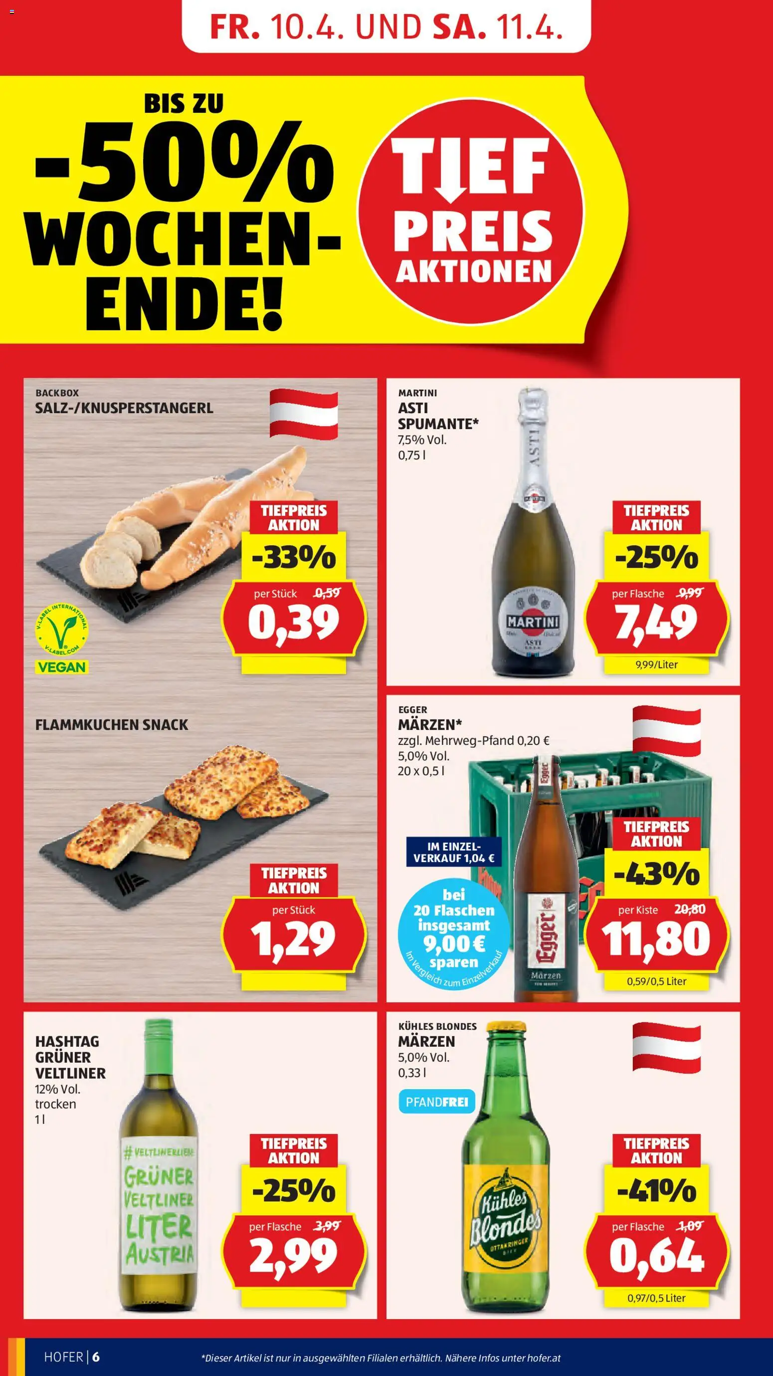 Hofer Flugblatt - page 8- valid from 08.04.2026