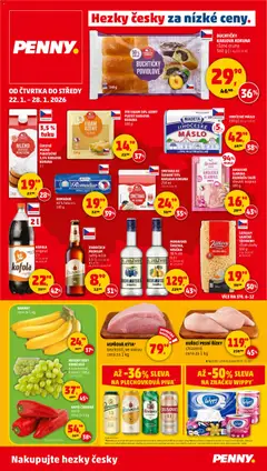 Náhled Penny Market leták - Čtvrtečník platný od 22.01.2026