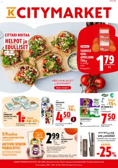Esikatselu K-Citymarket tarjoukset voimassa alkaen 26/01/2026