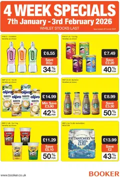 Booker Wholesale - Offers valid from 07/01/2026