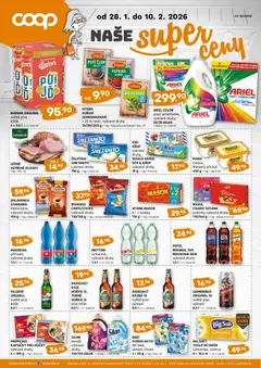 Náhled Trefa leták - COOP naše super ceny platný od 28.01.2026