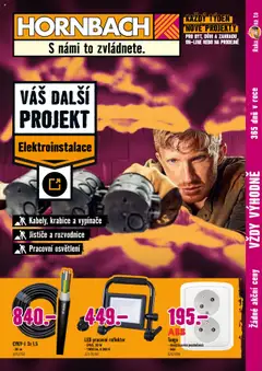 Náhled HORNBACH leták - Elektroinstalace platný od 10.09.2025