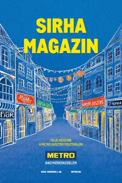 Előnézet Metro - Sirha magazin 2026/02 érvényes 2026.02.01.-tól