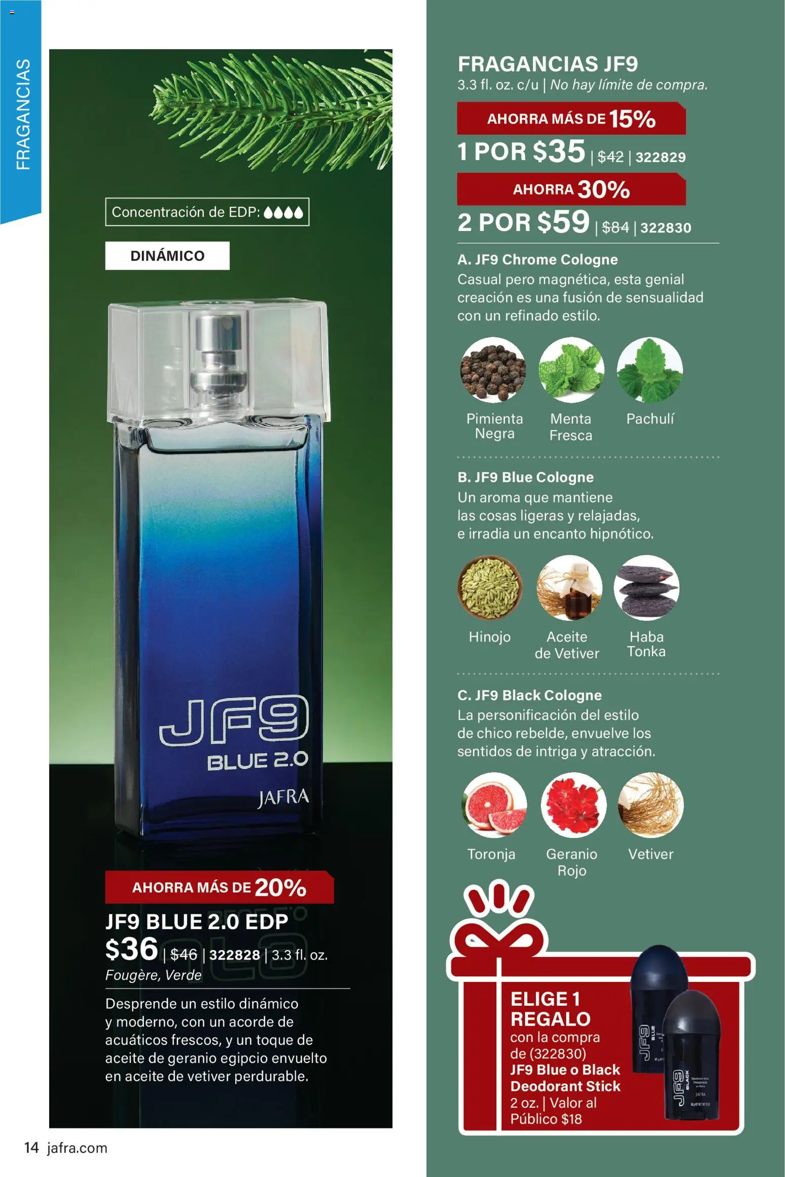 JAFRA folleto - Página de 14 - Válido desde 01/12/2025