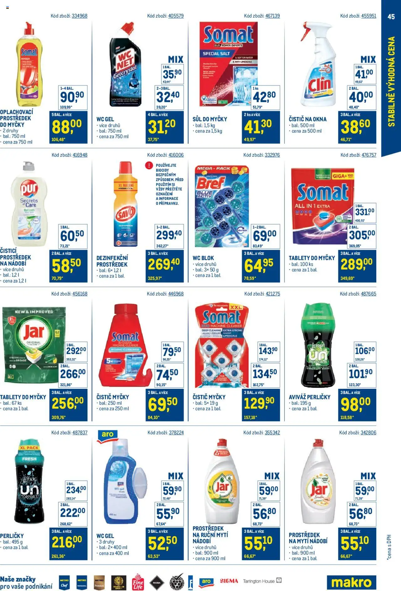 Makro leták - Stabilně výhodná cena - maloobchod - strana 45- platný od 21.05.2025