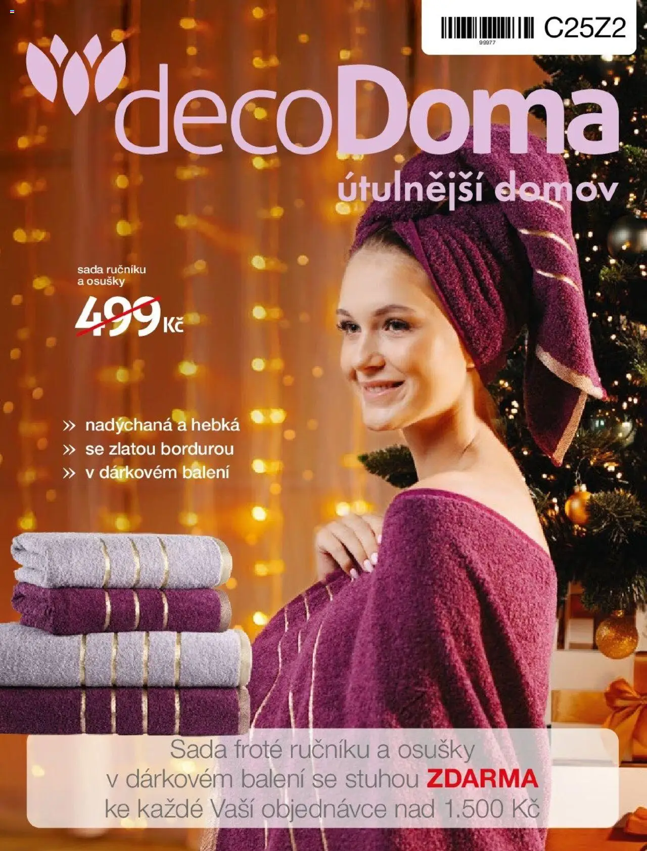 Decodoma katalog Vánoce 2025 - strana 1- platný od 09.10.2025