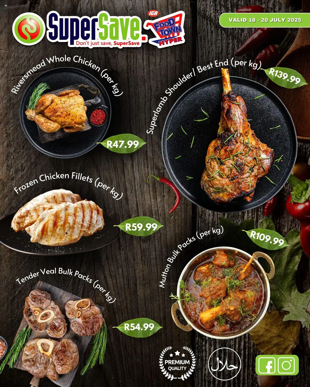 Super Save Butchery Specials - page 3- valid from 18/07/2025
