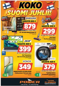 Esikatselu Power tarjoukset voimassa alkaen 13/04/2026