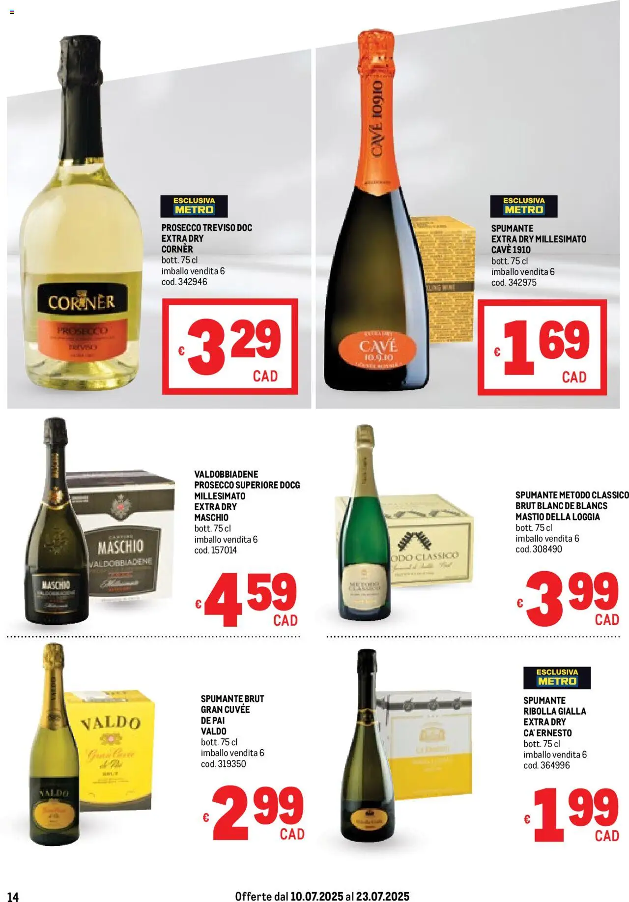 Volantino Metro	 - pagina 14 - valido dal 10/07/2025