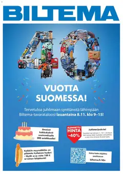 Esikatselu Biltema tarjoukset voimassa alkaen 05/11/2025