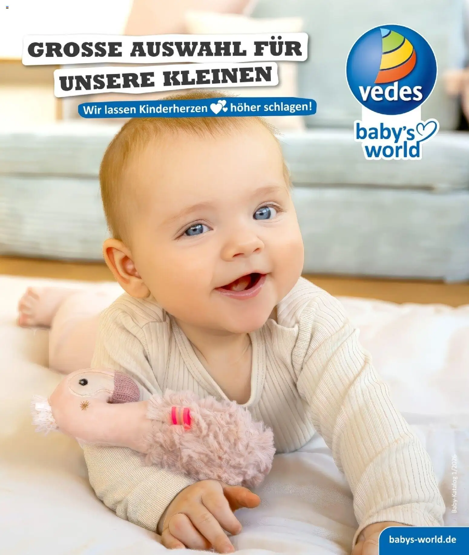 Vedes  Babykatalog  - Seite 1 - gültig ab 01.01.2026