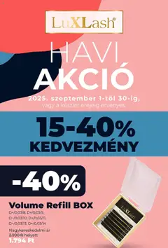 Előnézet Crystal Nails LuxLash érvényes 2025.09.01.-tól