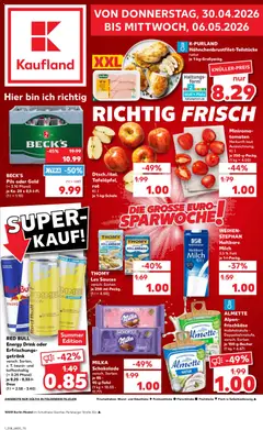 Vorschau Kaufland Prospekt gültig ab 30.04.2026