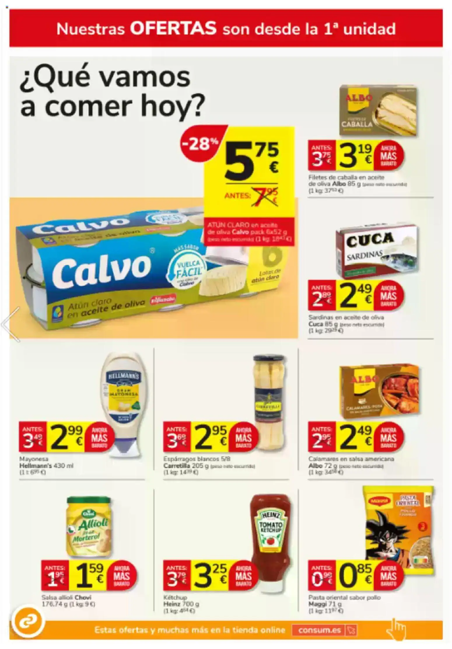 Consum folleto - Página de 8 - Válido desde 26/02/2026