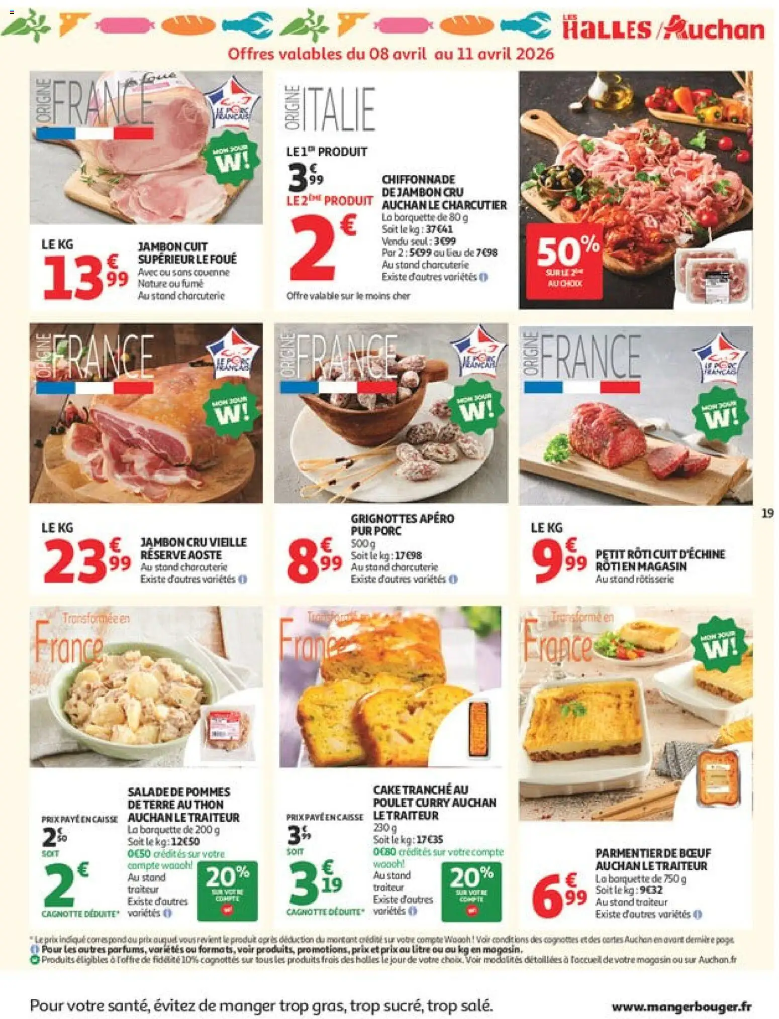 Auchan folder / publicité - page 21- valid from 08/04/2026