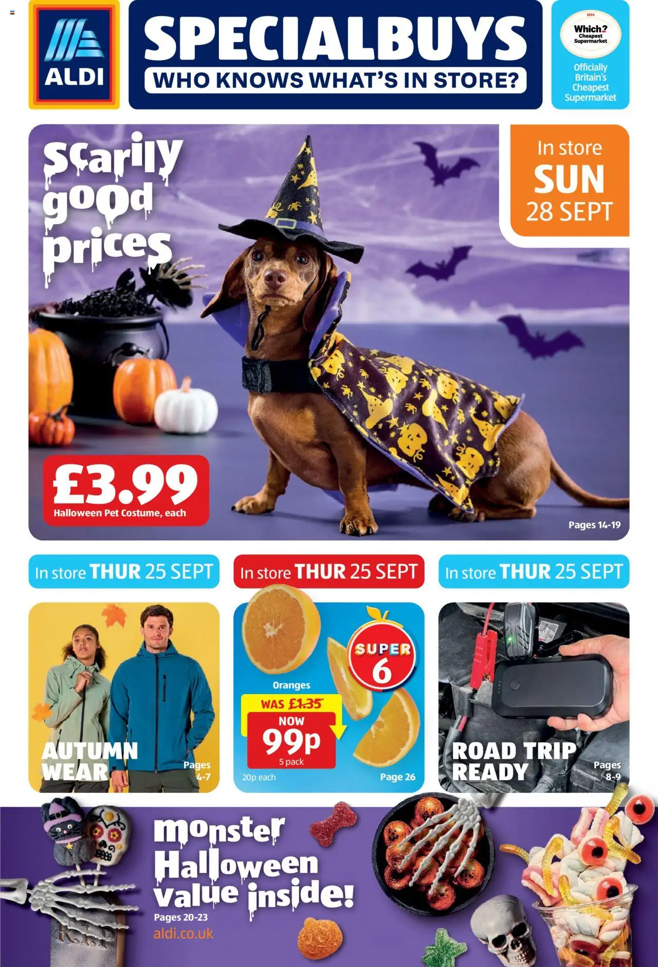 Aldi - Weekly offers UK Specialbuys - page 1- valid from 26/09/2025