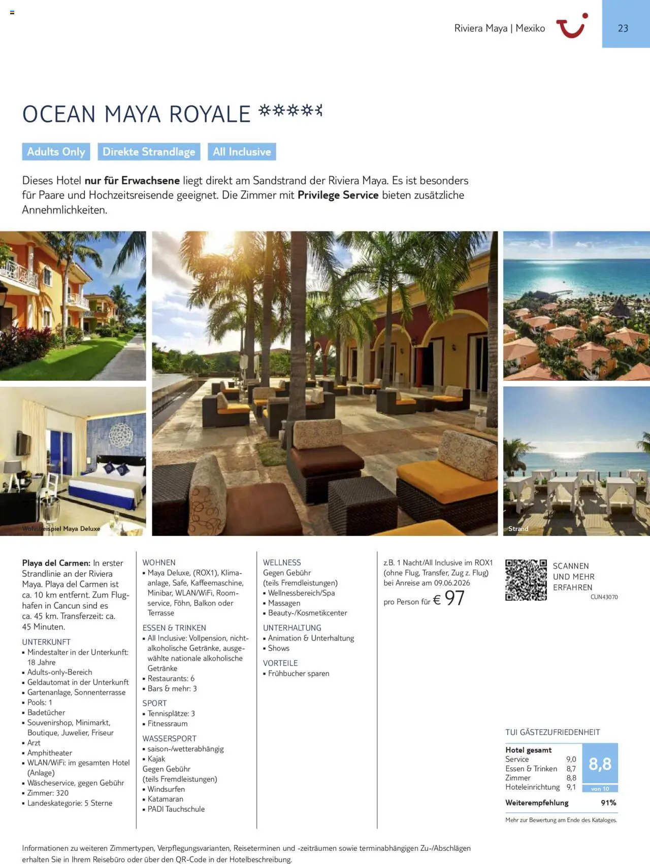 TUI Prospekt Mittelamerika & Karibik 2025/26	 - Seite 23 - gültig ab 01.11.2025