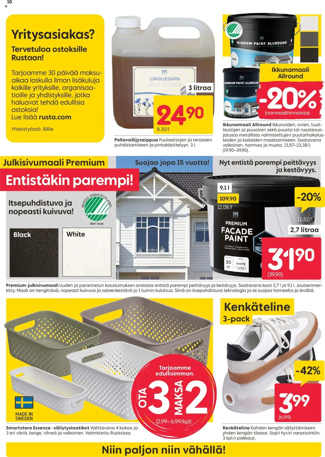 Rusta tarjoukset - sivu 10- voimassa alkaen 14/07/2025