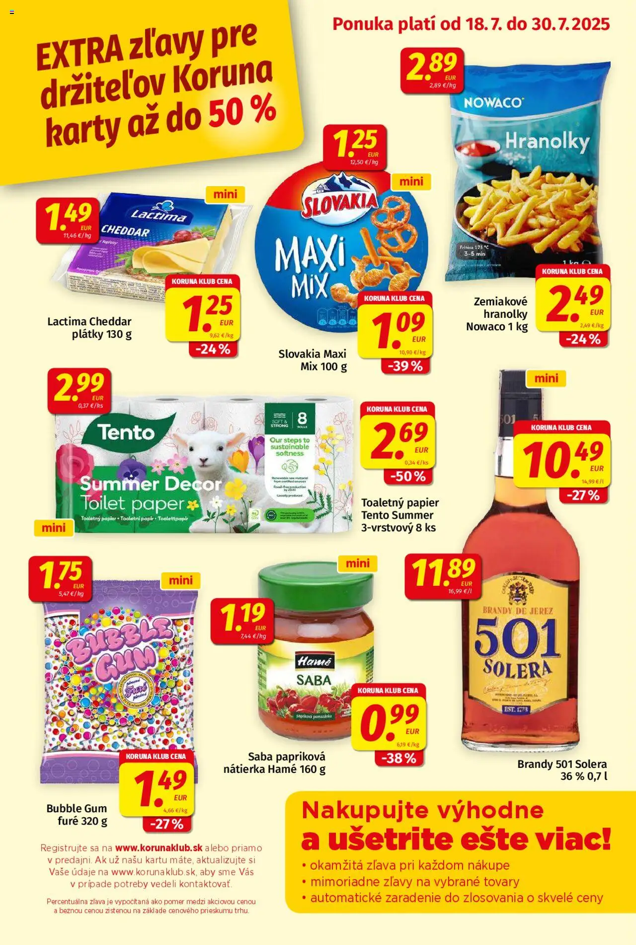 Koruna leták - strana 9- platný od 18.07.2025