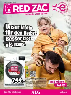Vorschau RED ZAC Besser Trocken Als Nass gültig ab 20.10.2025