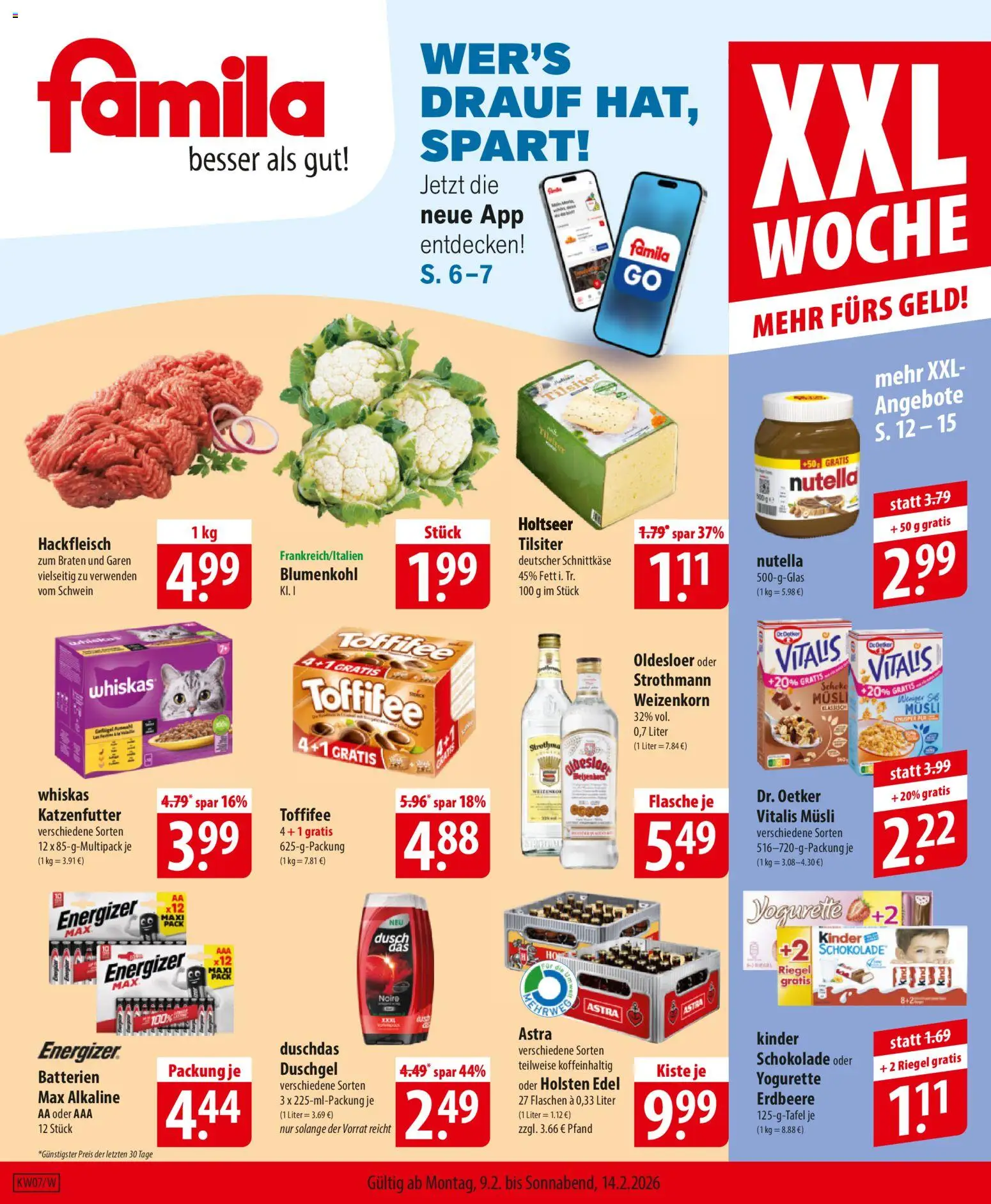 Famila Prospekt 	 - Seite 1 - gültig ab 09.02.2026