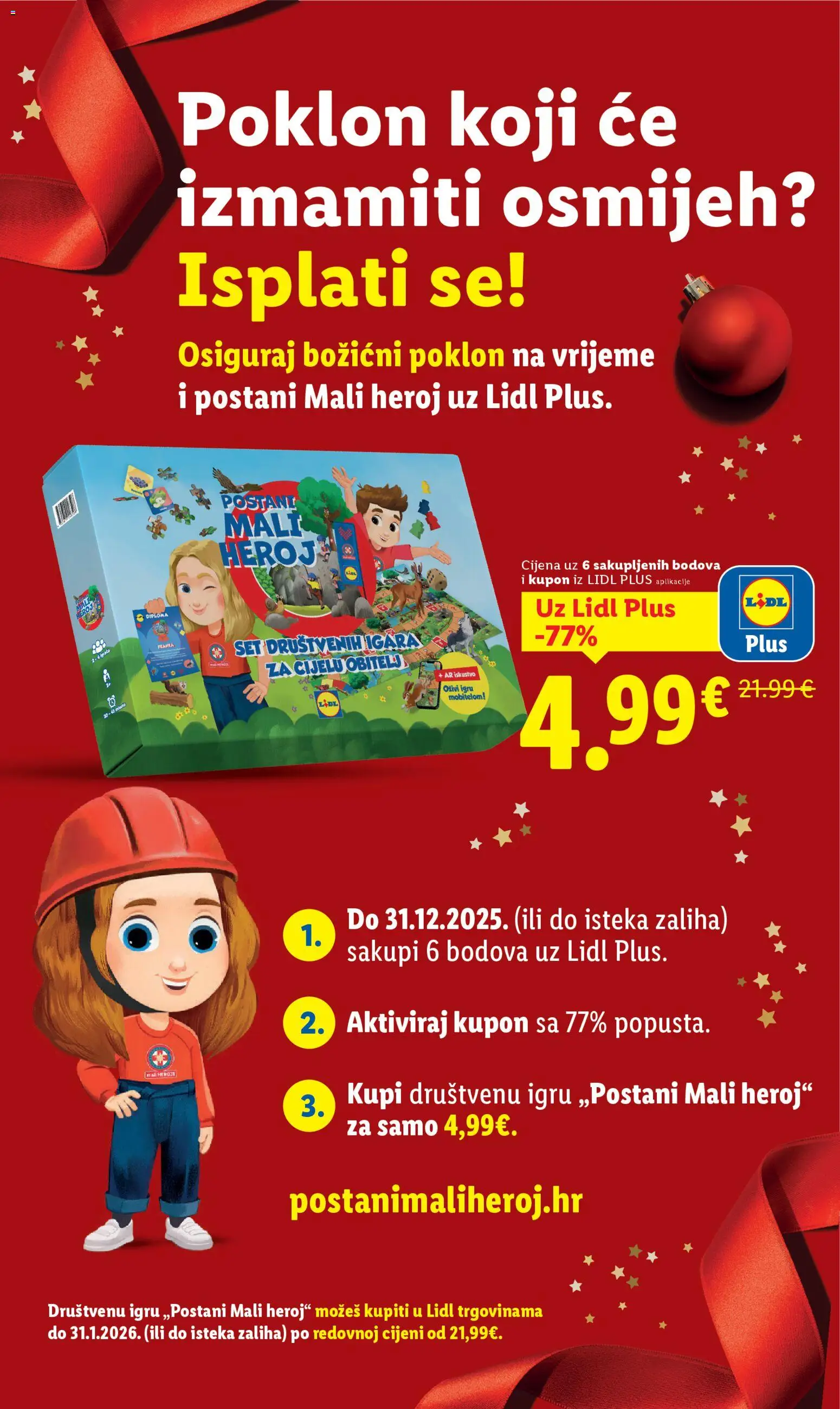 Lidl - Postani Mali heroj - stranica 1- važeći od 13.10.2025
