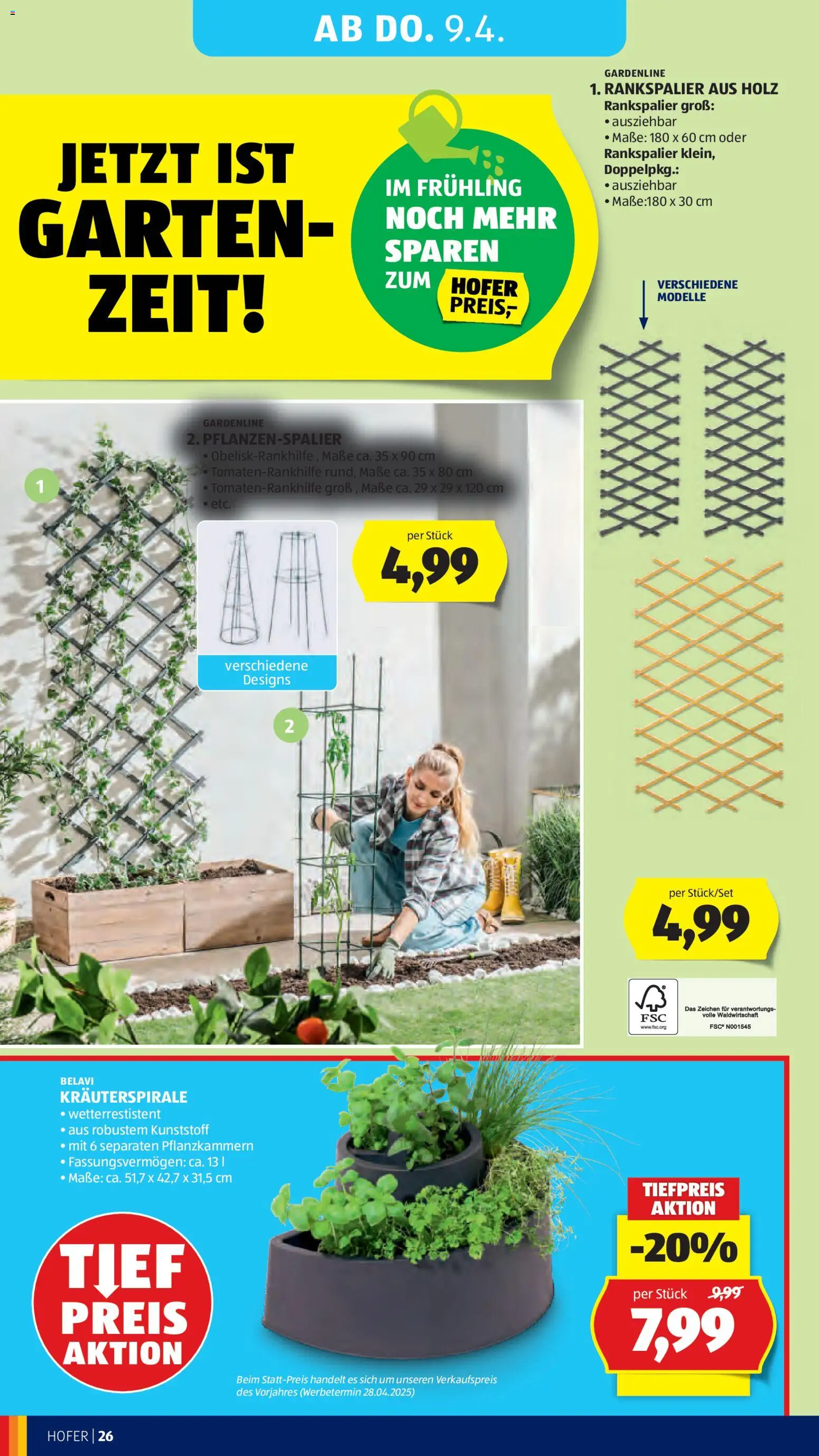 Hofer Flugblatt - page 30- valid from 01.04.2026