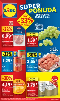 Lidl katalog od 28.08.2025